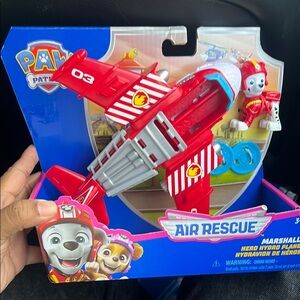 Paw Patrol Air Rescue Marshall Toy - Red